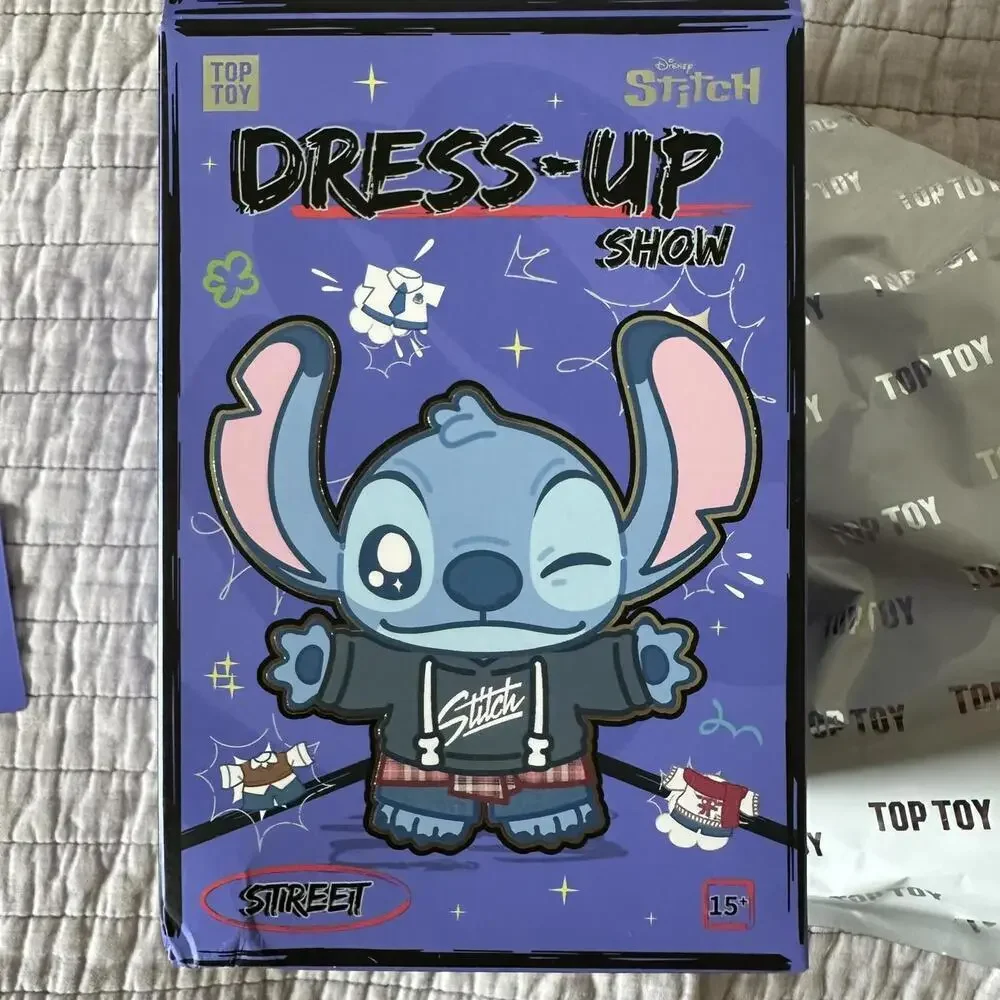 Top Toy STITCH Dress Up Show Series Plush Gift Blind Box Confirmed CASUAL STYLE - Picture 4 of 7